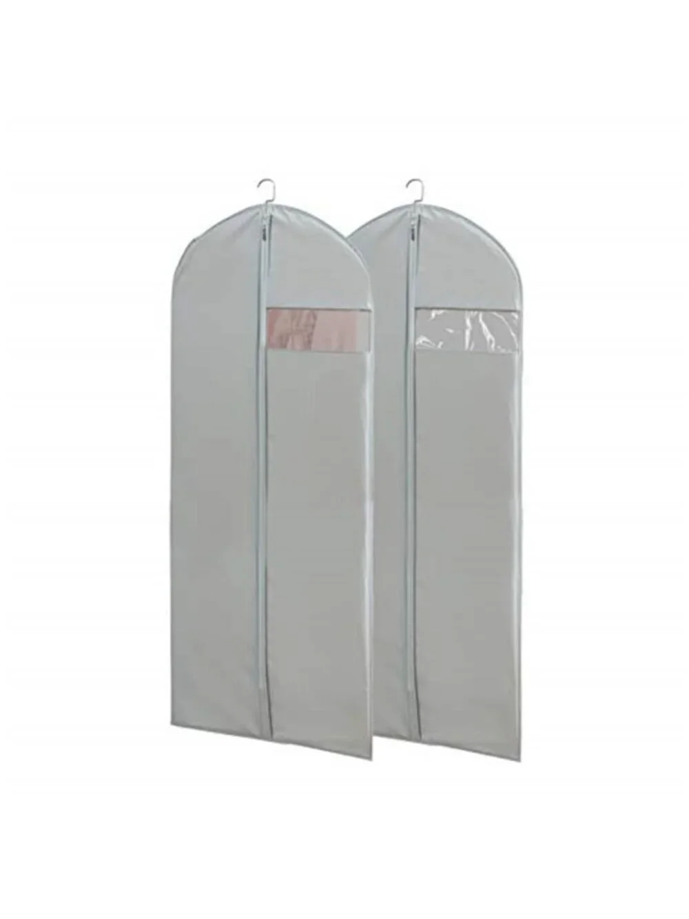 Long Dress Garment Bags Clear Clothes Cover Travel Storage Zipper Dustproof
